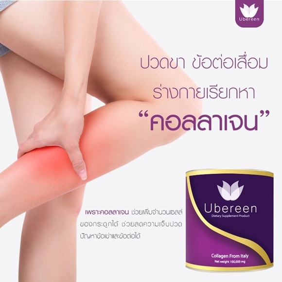 ปวดเข่า Ubereen Collagen